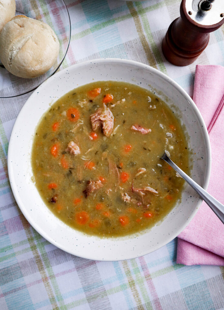 Mediterranean Split Pea Soup